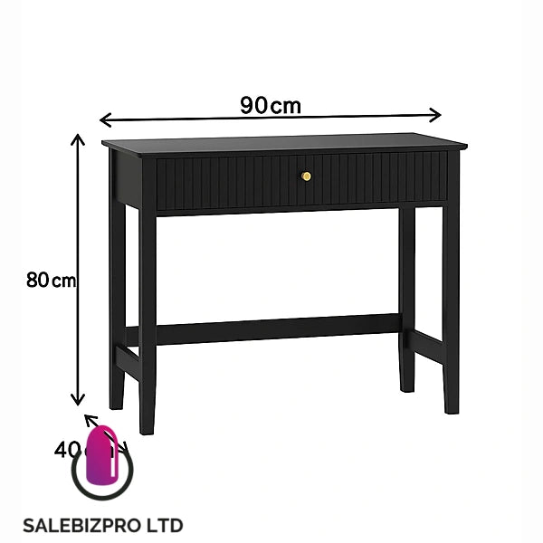 Dressing Table & Stool Set - Hales Black Range